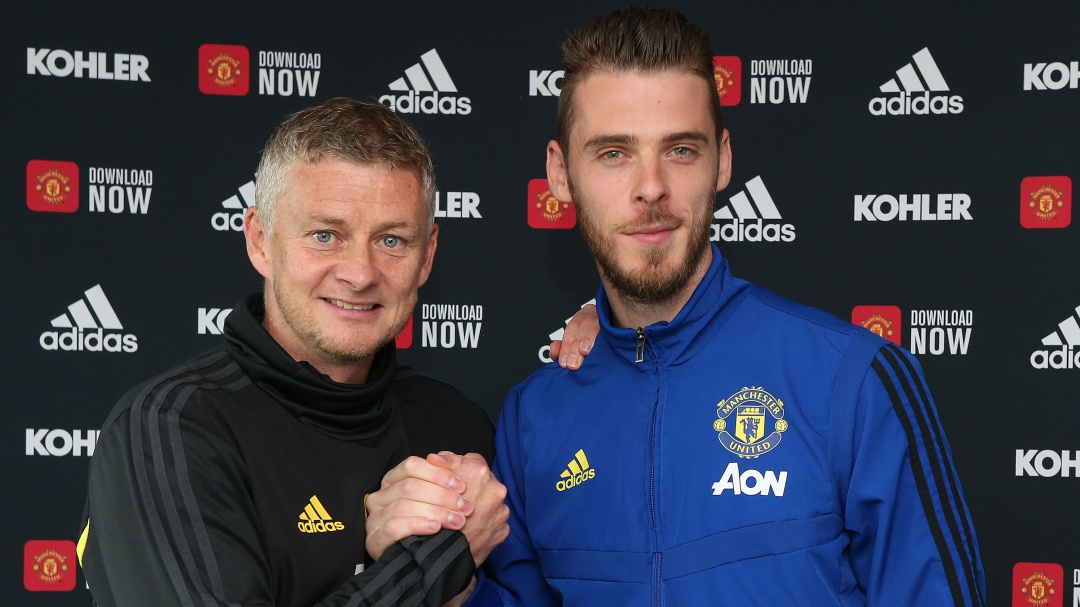 David De Gea renovó con el Manchester United hasta 2023