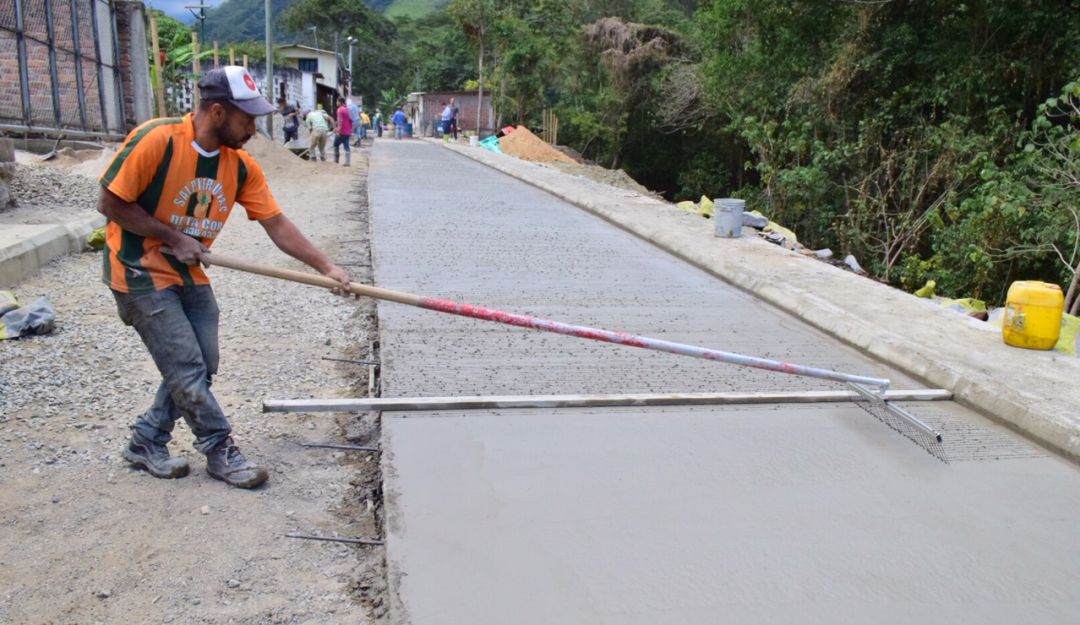 Vías en Villa Restrepo: Avanzan obras del par vial de Villa Restrepo