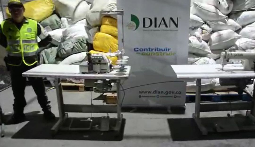 Incautan cargamento de textiles de contrabando en medellin: Golpe al contrabando de prendas de vestir en Medellín