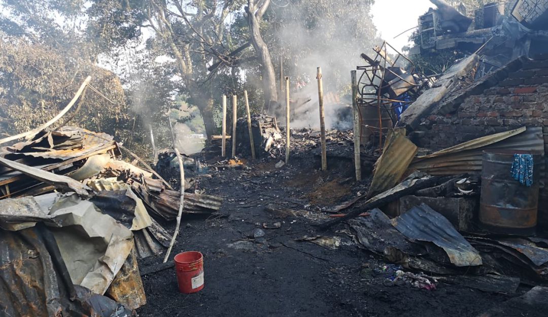 Subsidio para damnificados por incendio en Pereira: Damnificados por incendio del barrio Matecaña recibirán subsidio
