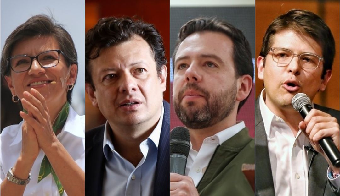 Claudia López y Carlos Fernando Galán: ¿Sin rencores? Claudia López se reunió con excandidatos a la Alcaldía