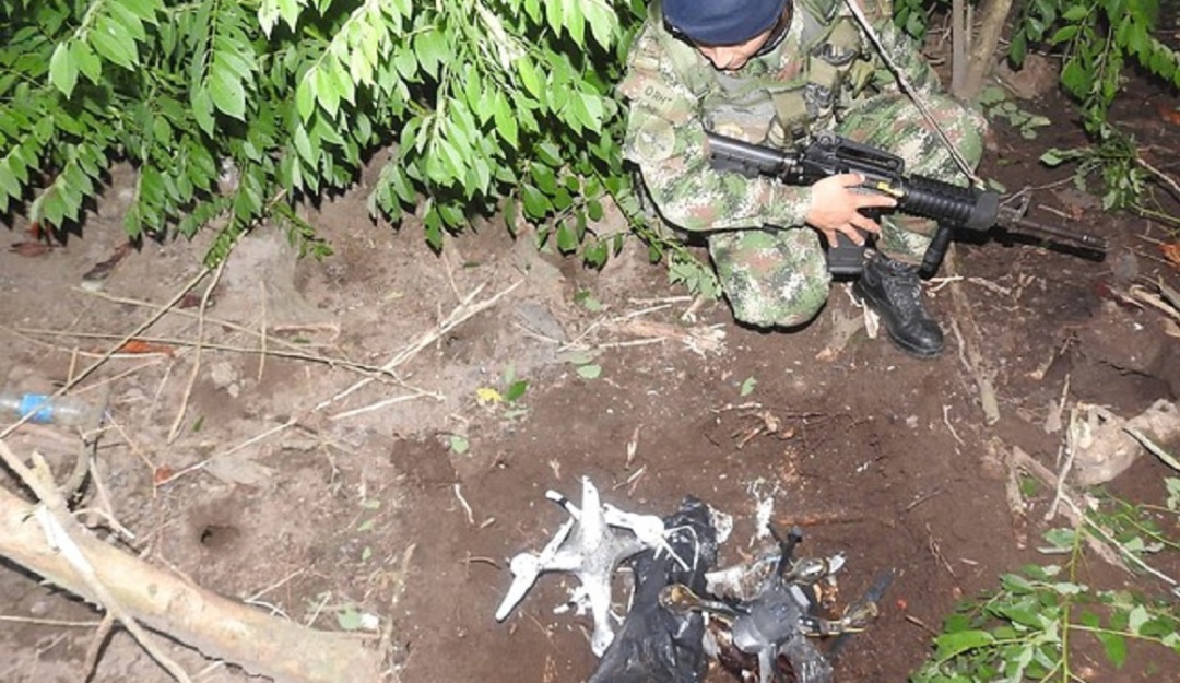 Ataques con Drones: Drones con explosivos iban a ser usados en Tumaco