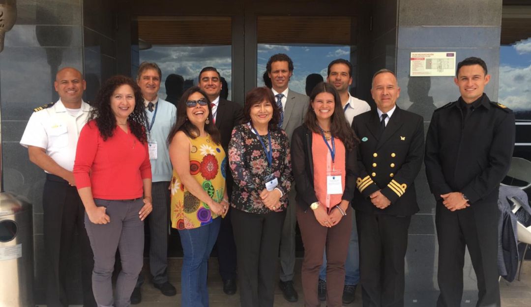Gestión aguas lastre Escuela Naval: Escuela Naval participó en actividades para la gestión de aguas de lastre