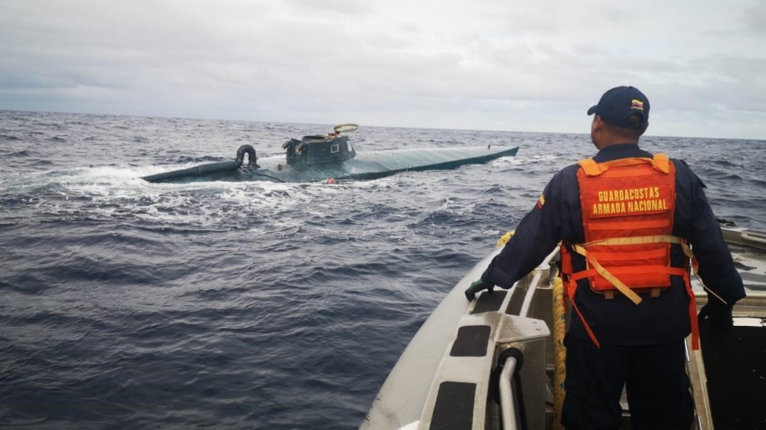 Decomisan 8 toneladas de droga en el pacifico colombiano