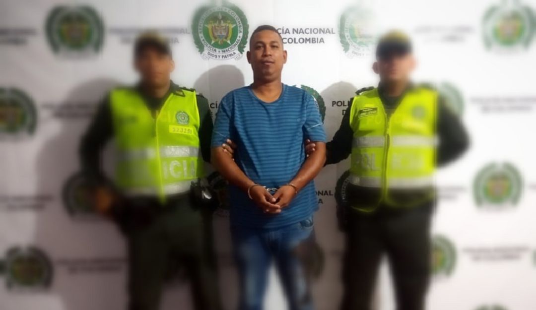 Luis Domínguez, capturado.