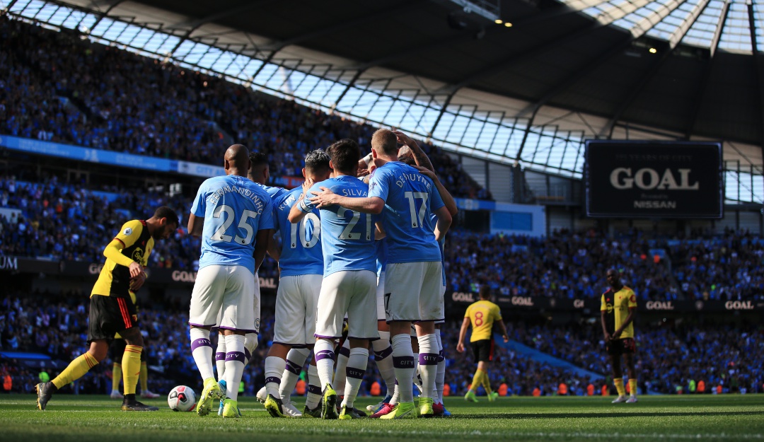 Manchester City 8-0 Watford Liga Premier: Manchester City no tuvo piedad del Watford y firmó una goleada histórica