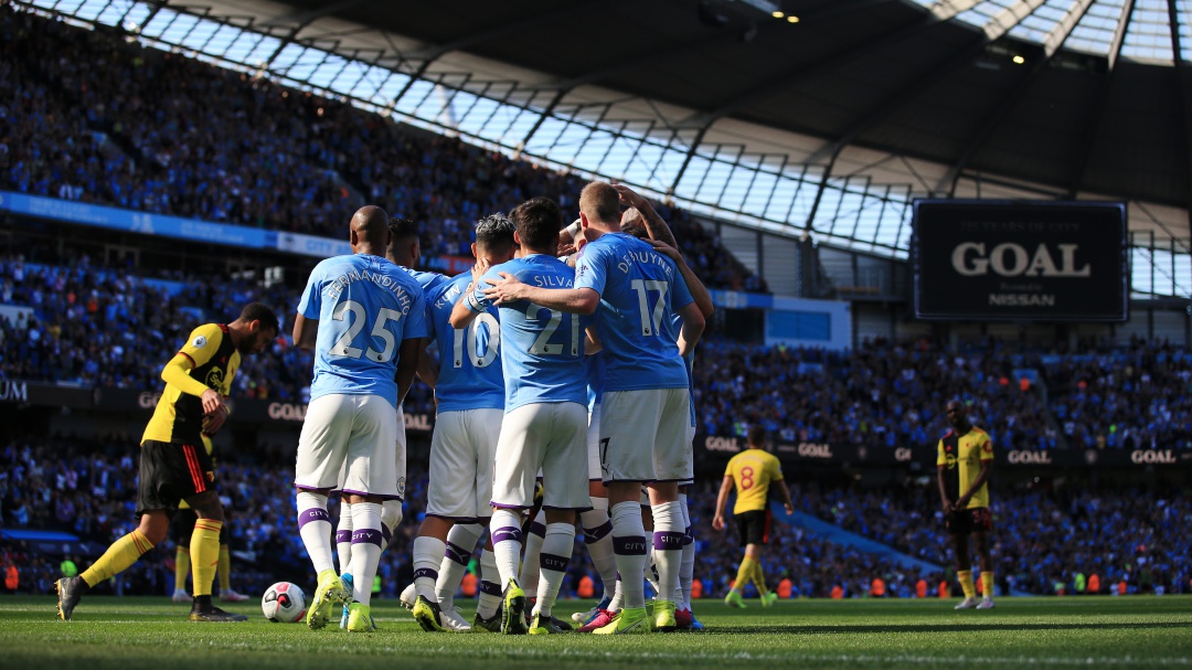 City no tuvo piedad del Watford y firmó una goleada histórica