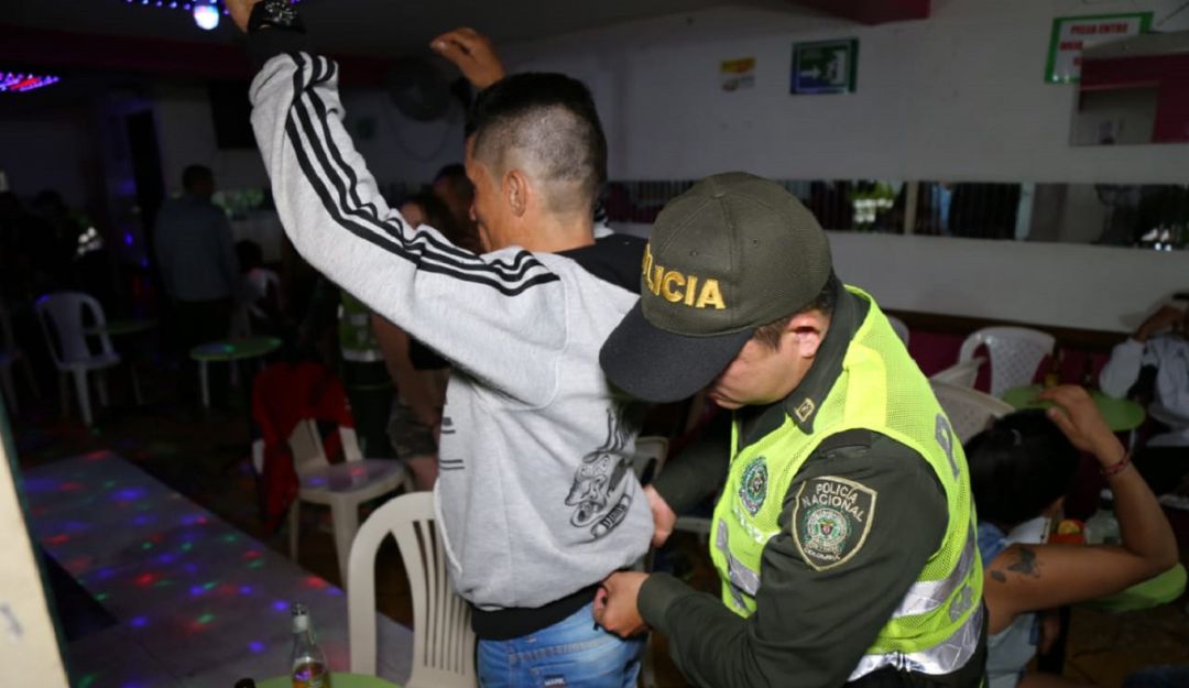 Operativos de seguridad en Caldas