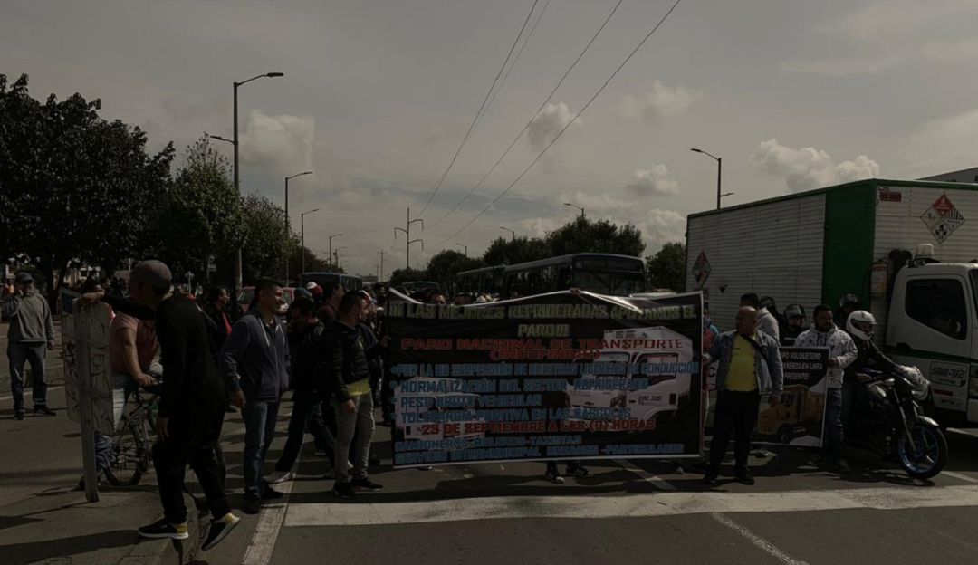 Paro nacional de transportadores: Estas son las rutas del paro indefinido de conductores en Bogotá