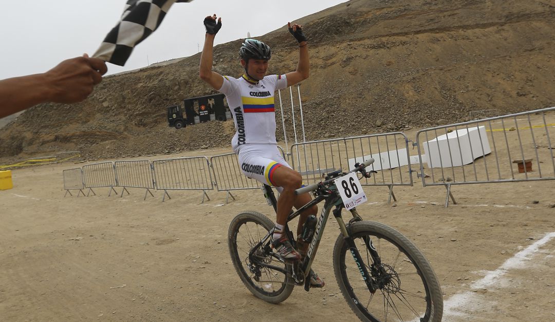 Mundiales de Ciclismo: Un colombiano, campeón mundial de la prueba de Marathon de Montainbike