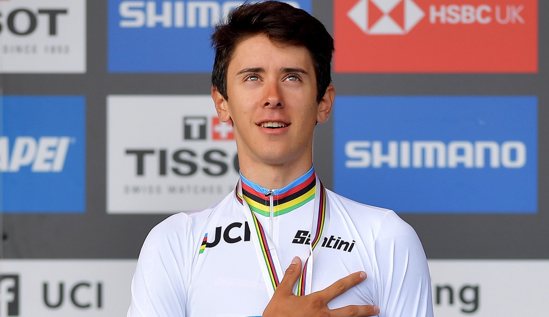 Antonio Tiberi campeón mundial juvenil contrarreloj: Antonio Tiberi, nuevo campeón mundial juvenil de contrarreloj