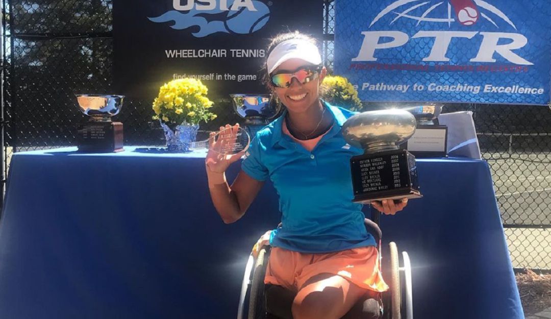 Deportistas colombianos: Una colombiana hace historia en el tenis en Silla de Ruedas