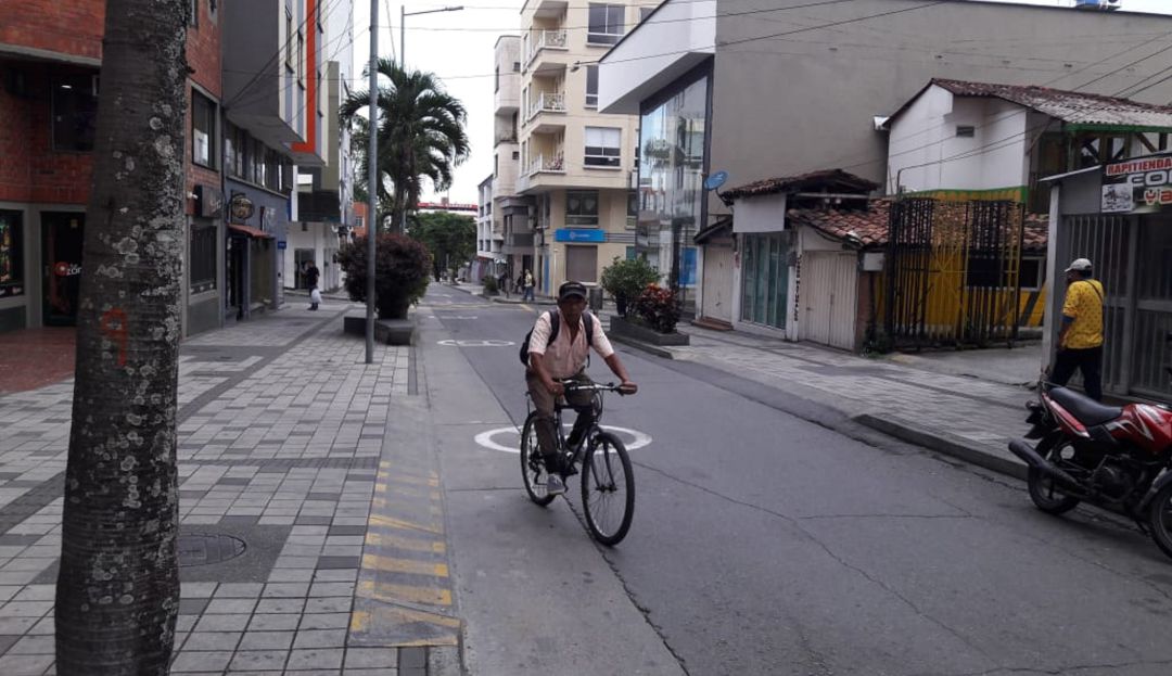 Ya se inició la jornada del día sin carro y sin moto en Armenia, la bicicleta medio alternativo de transporte