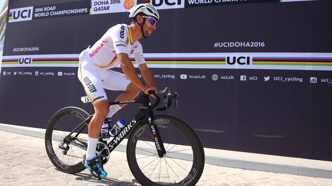 Fernando Gaviria, nueva baja para el Mundial de ciclismo