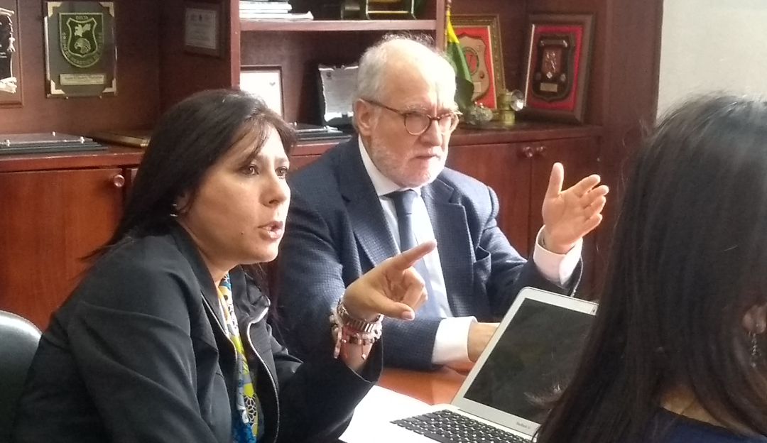 Gerente del FFIE y Gobernador de Caldas