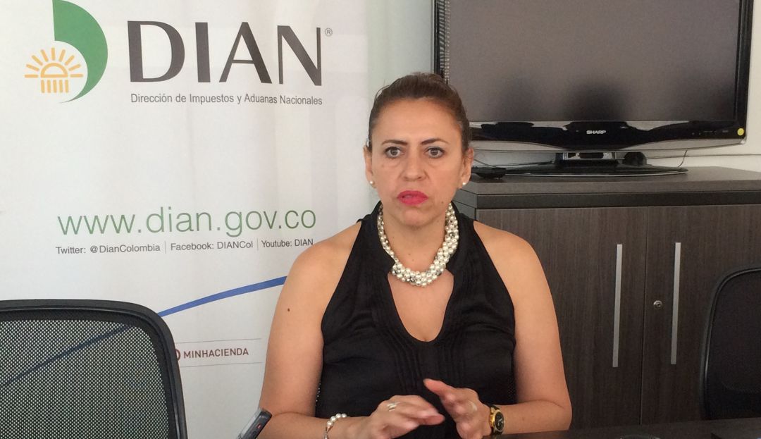Nancy Holguín, directora de la Dian seccional Atlántico