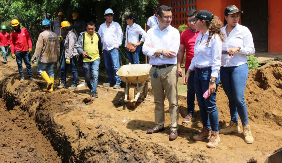 alcantarillado de Carmen de Bolívar: Realizaron inspección física a obras de alcantarillado de Carmen de Bolívar