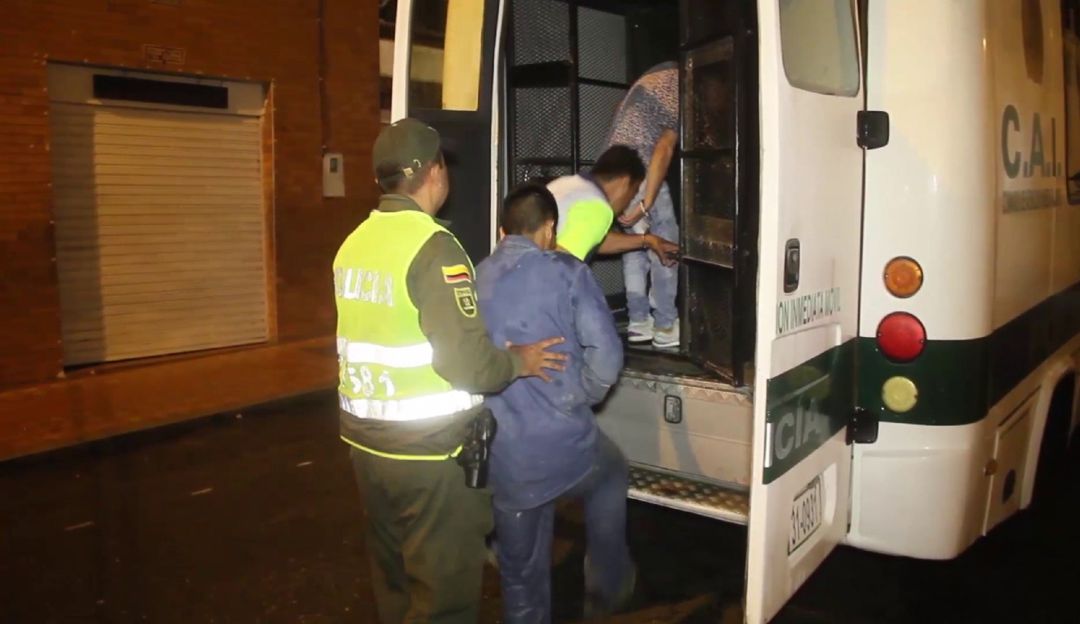 BUCARAMANGA CAPTURAN HOMICIDIOS ASESINATOS GIRON FLORIDABLANCA PIEDECUESTA: Policía captura 17 personas vinculadas a 16 homicidios