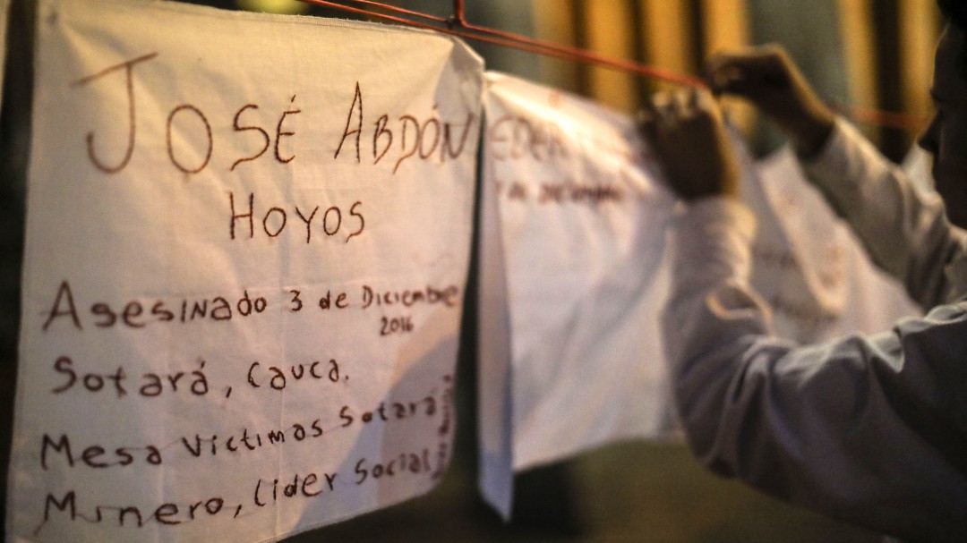Brunori denunció ante la CIDH 320 asesinatos de defensores de DD.HH.
