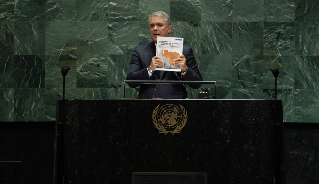 Dossier Duque ONU: Duque publica pruebas de nexos de Maduro con grupos criminales