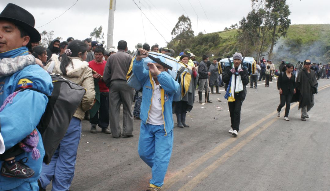 Frontera Colombia Ecuador: Tres días de protesta en la frontera con Ecuador