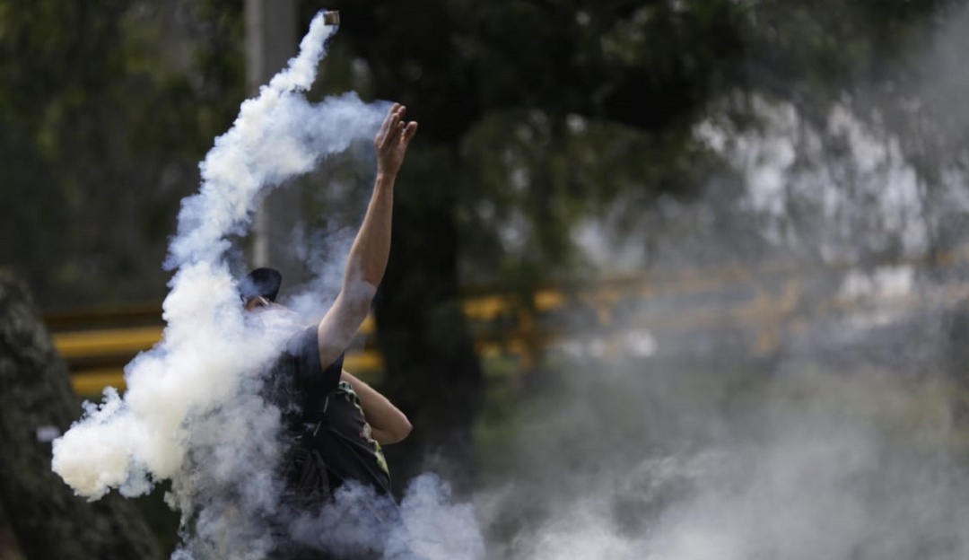Protestas de estudiantes en la Nacional: Tercer día consecutivo: Siguen las protestas de estudiantes