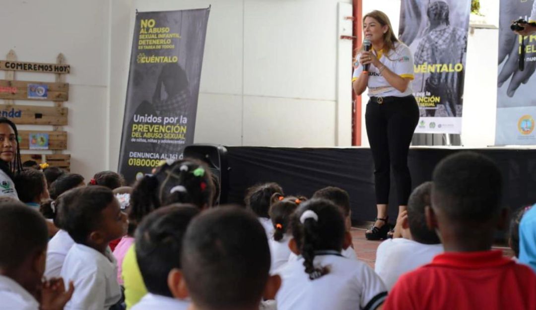 CUÉNTALO: Campaña !CUÉNTALO! con mensaje de prevención de abuso sexual al CDI Barullo