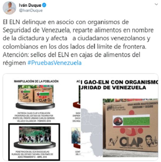 Iván Duque dossier: ¿Es falsa? Polémica por foto del ELN que presentó Duque en la ONU Iván Duque dossier: ¿Es falsa? Polémica por foto del ELN que presentó Duque en la ONU