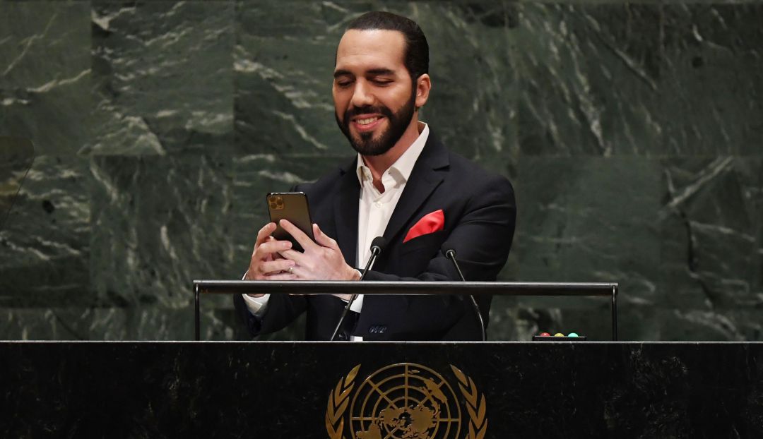 Selfie presidente de El Salvador ONU: La selfie que hizo el presidente de El Salvador en plena Asamblea de la ONU
