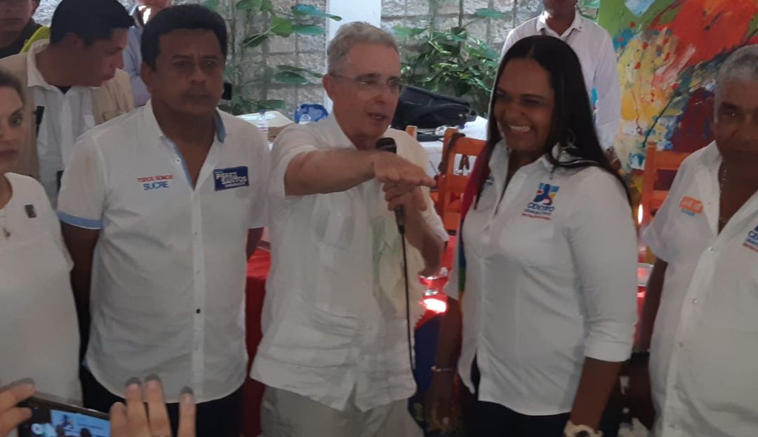 Alvaro Uribe Sincelejo protestas: Uribe pide cárcel para quienes protagonicen actos vandálicos en protestas