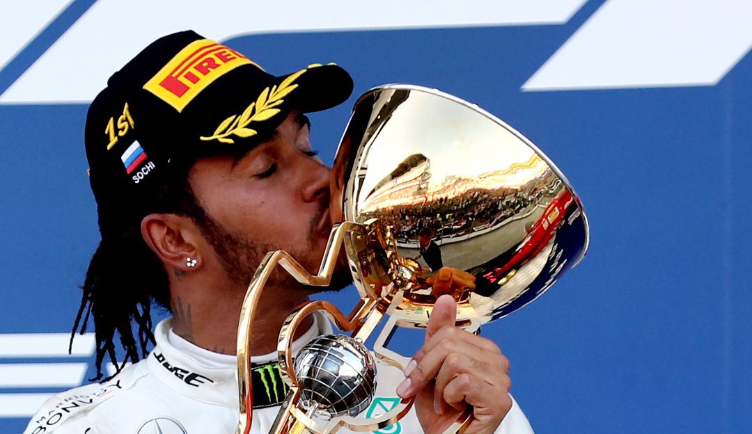 Lewis Hamilton gana en Sochi Campeonato del Mundo de Fórmula Uno GP rusia: Victoria para Lewis Hamilton en Sochi, 6ta para Mercedes