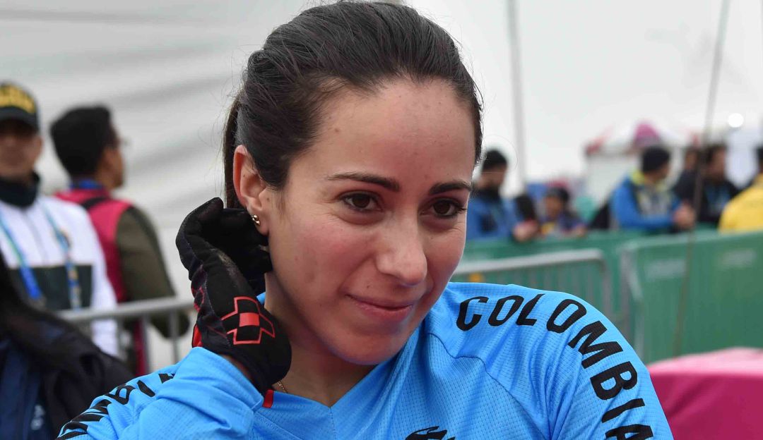 Ciclistas colombianos: Mariana Pajón se cayó en la semifinal de la Copa Mundo de BMX en Argentina