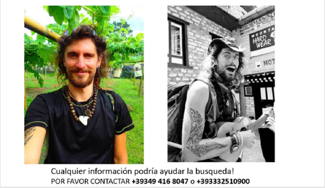 Italiano desaparecido habría sido visto en Montería