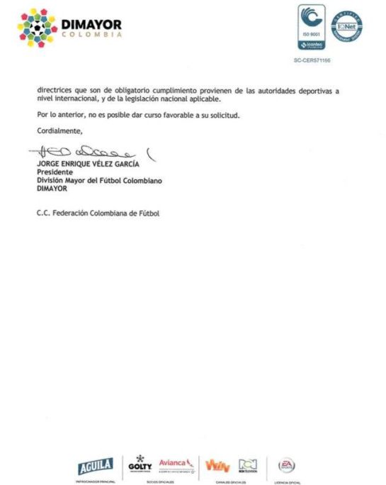 liga águila dimayor futbol colombiano: Esto dice DIMAYOR ante la posible huelga de futbolistas en el FPC liga águila dimayor futbol colombiano: Esto dice DIMAYOR ante la posible huelga de futbolistas en el FPC