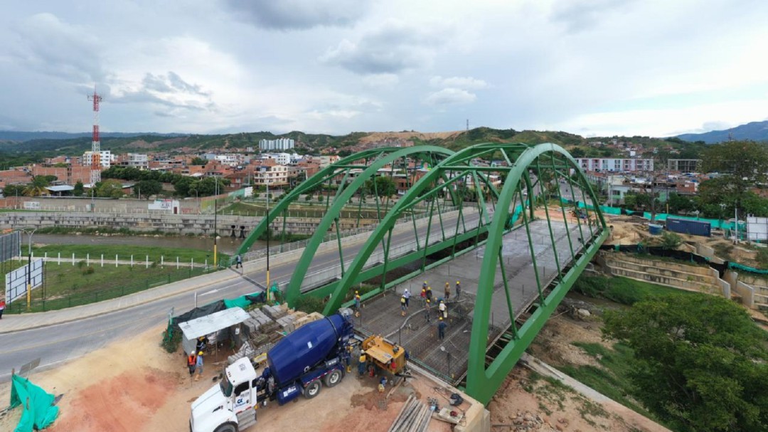 Así va el segundo puente de San Jorge