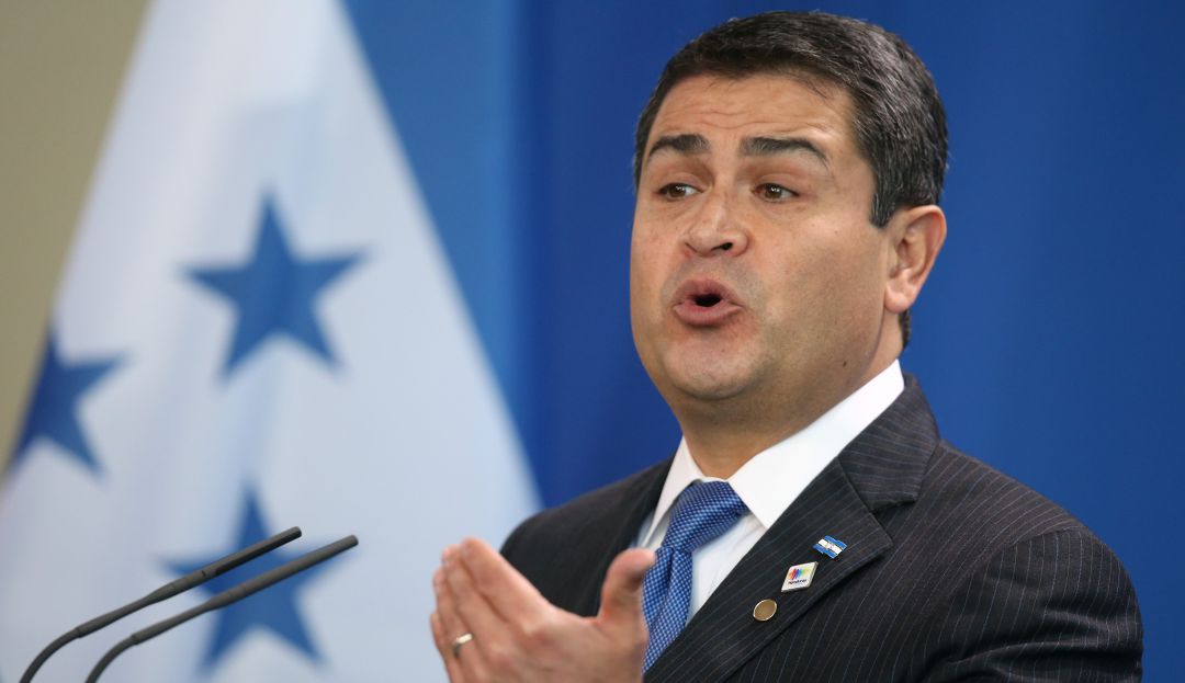 Juan Orlando Hernández, presidente de Honduras