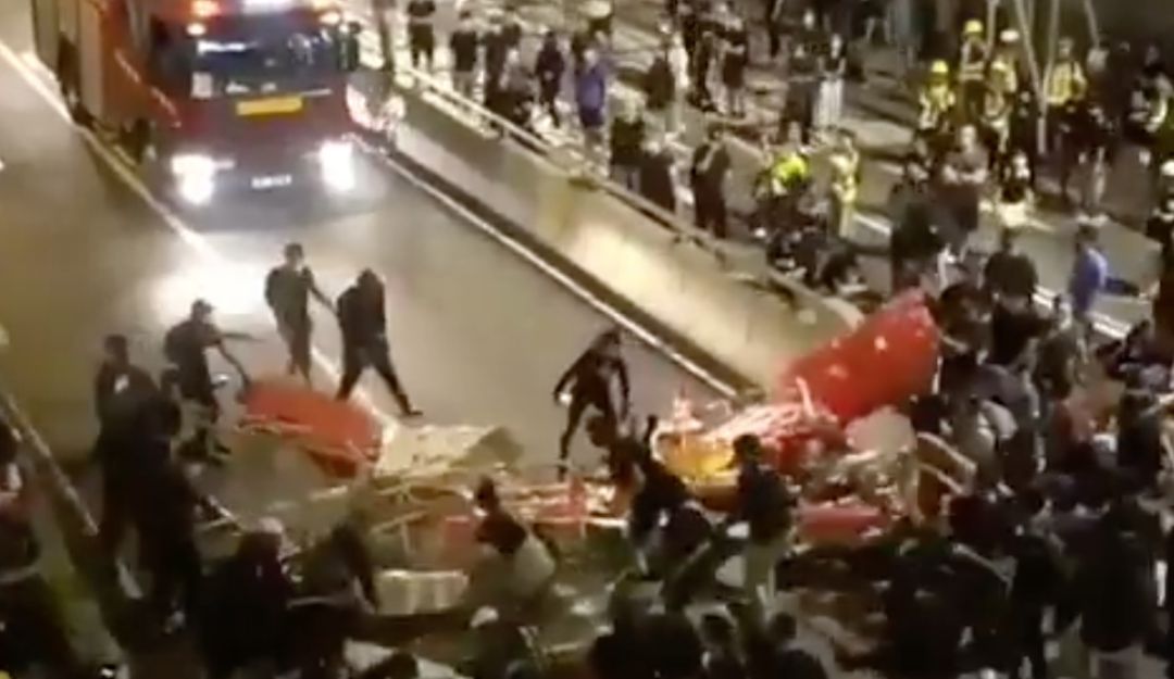 Manifestaciones en Hong Kong: ¡Decentes hasta para protestar! Acto cívico en Hong Kong sorprende en redes