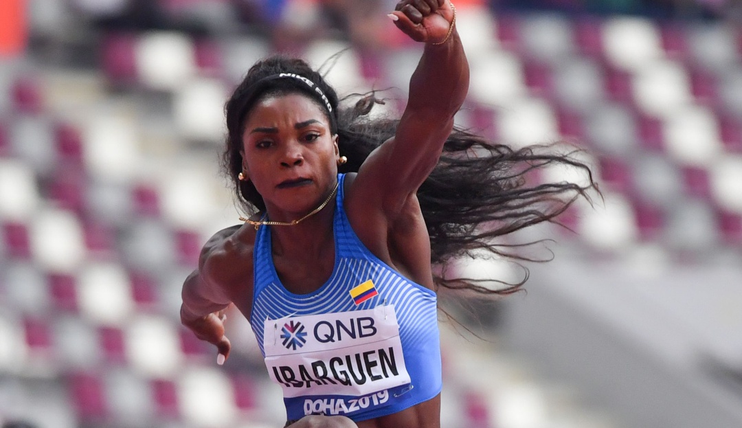 Caterine Ibargüen salto triple Mundial Atletismo salto triple: Caterine: "Lo único que pedía era estar aquí. En la final daré lo mejor"