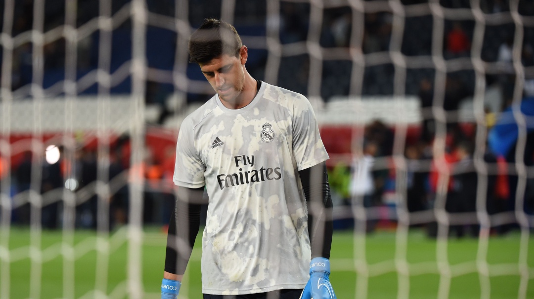 Courtois no estaría con Real Madrid en el juego frente a Granada