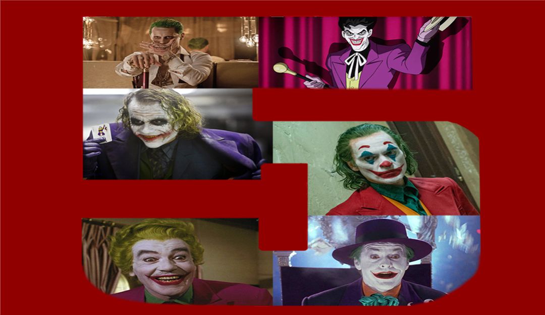 Top 5 de los Joker en el cine: Top 5 de los Joker en el cine