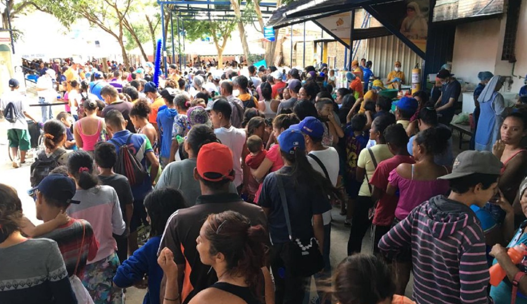 Entrega de alimentos en frontera con Venezuela: Aumenta entrega de alimentos a venezolanos