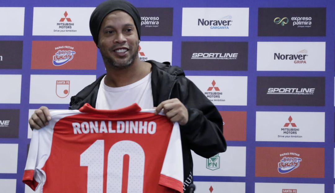 Despedida Ronaldinho Independiente Santa Fe Atlético Nacional: ¿Mensaje para Queiroz? Ronaldinho habló sobre la importancia del volante 10