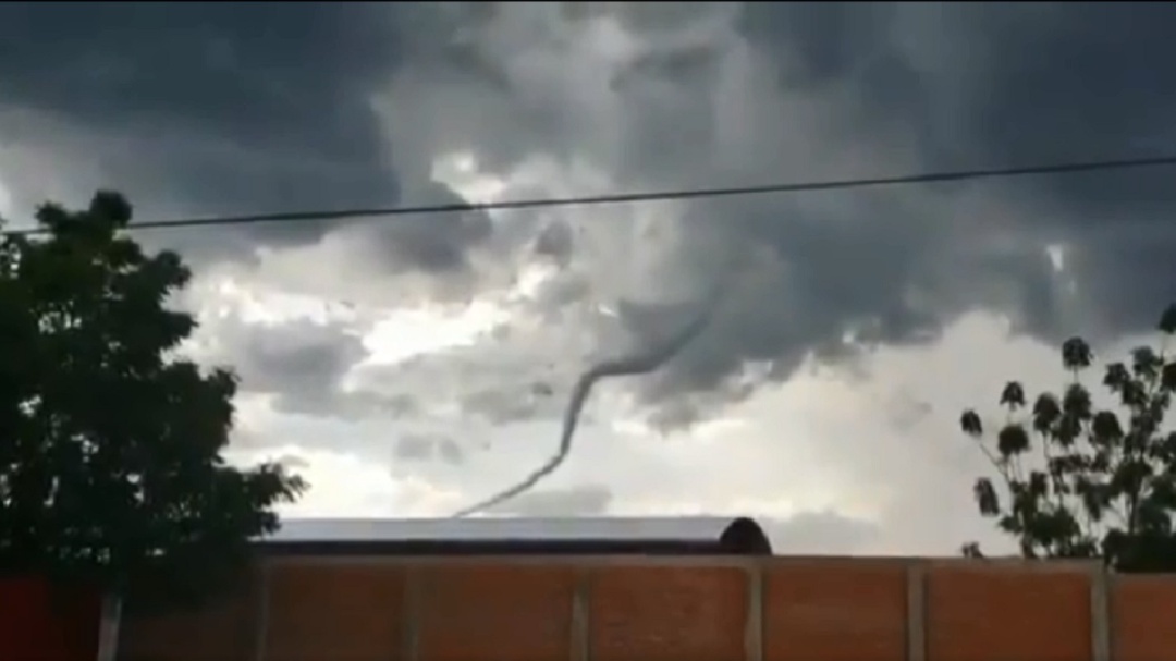 Fenómeno natural en forma de tornado atemorizó a cucuteños