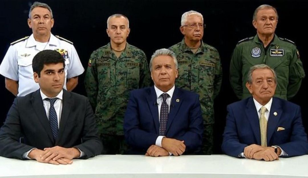 Ecuador, Lenin Moreno, Nicolás Maduro, Marchas: "Maduro ha activado junto con Correa su plan de desestabilización": Moreno
