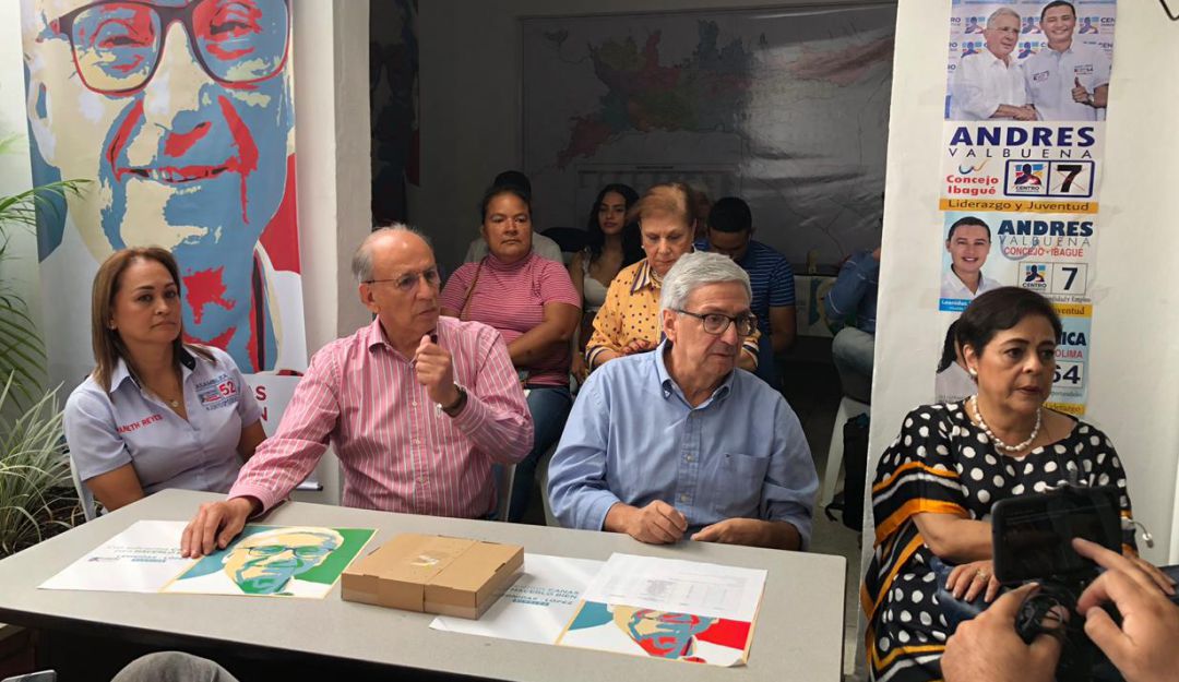 Elecciones Alcaldía Ibagué Tolima: Ex presidente del Congreso Carlos García adhiere a Leónidas López