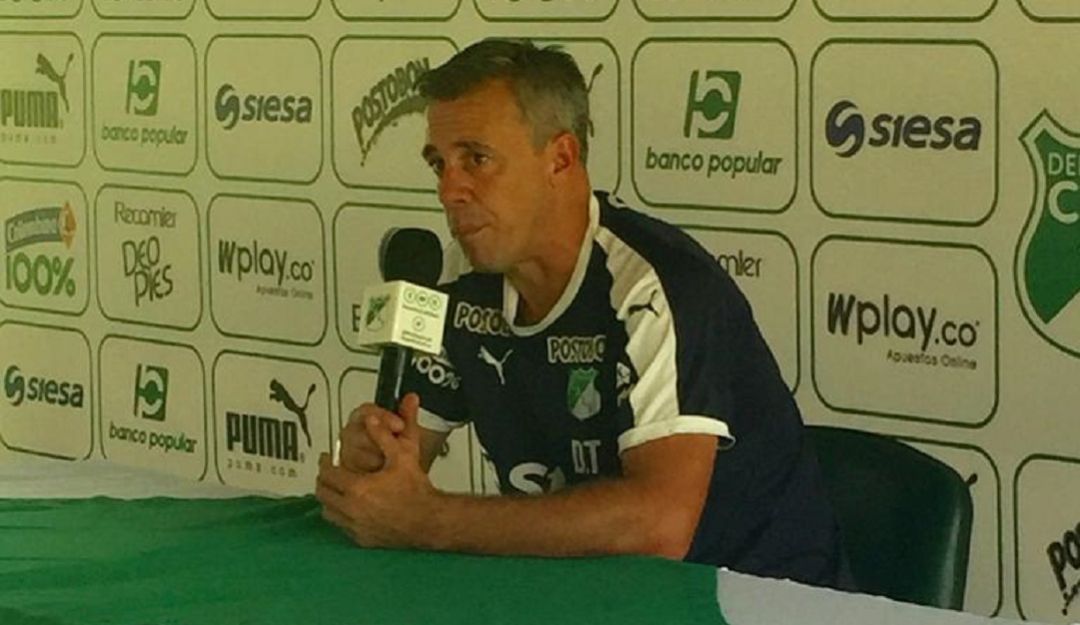 Técnico del Deportivo Cali, se hace responsable por resultados