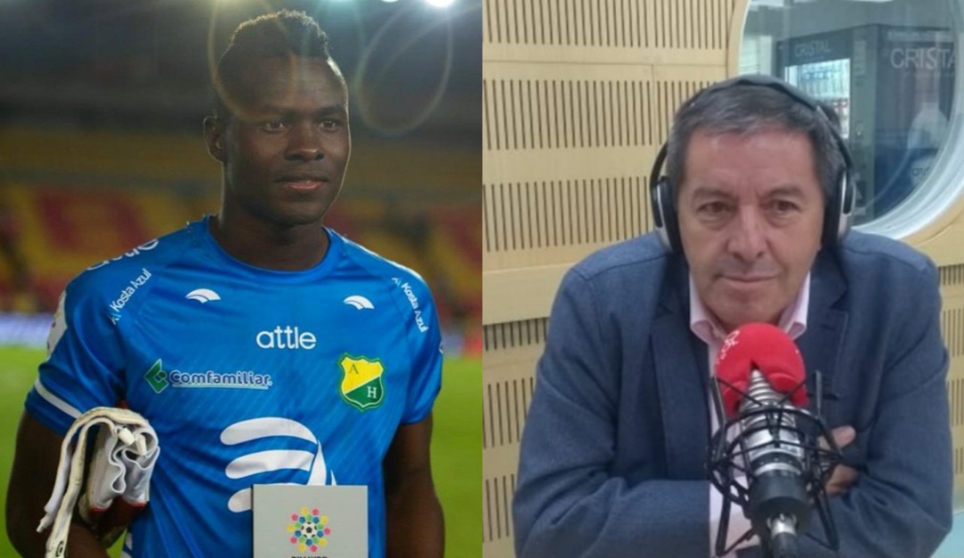Geovanni Banguera, Eduardo Méndez, Santa Fe, Huila, Negro, insulto: Geovanni Banguera: "Me dijo negro hijuep... y me levantó la mano"