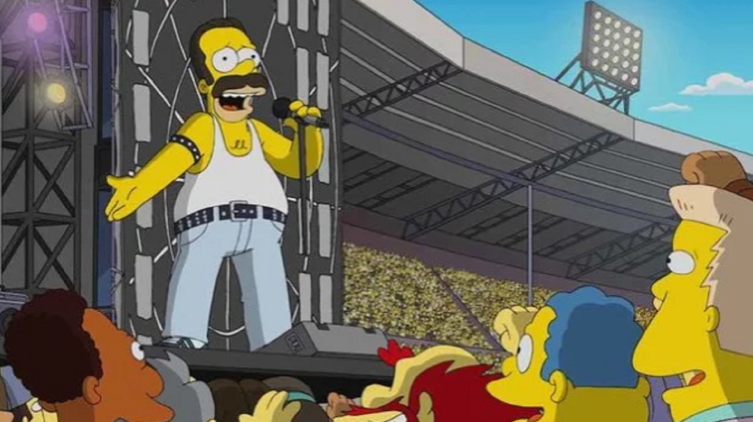 ¡We Will Rock You! Los Simpsons rindieron homenaje a Freddie Mercury