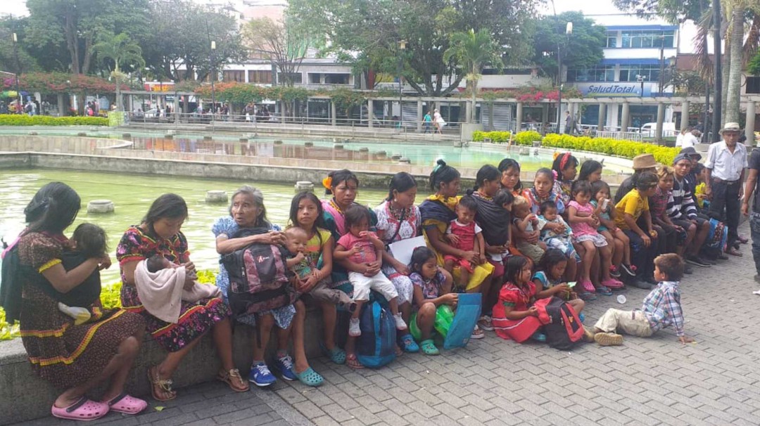 Sospecha de tuberculosis en población indígena desplazada