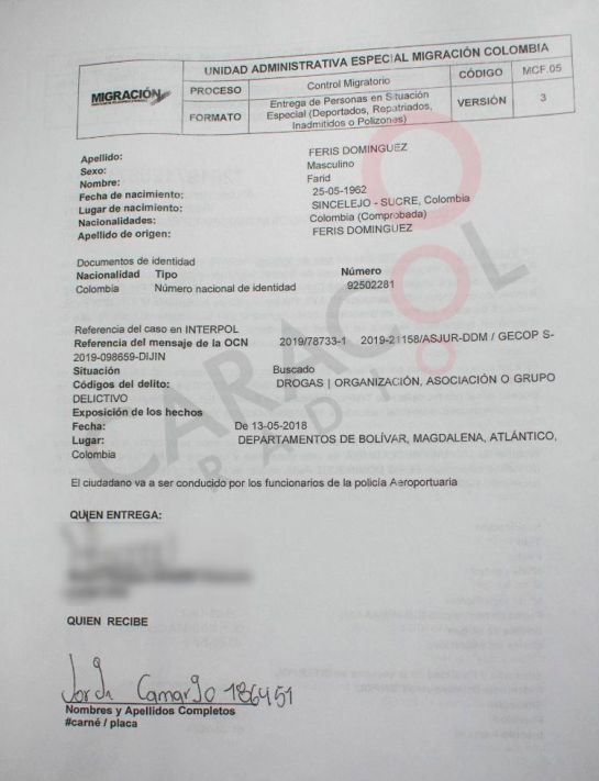Alias 'El Doctor': Migración había notificado a Policía orden de captura de alias 'El Doctor' Alias 'El Doctor': Migración había notificado a Policía orden de captura de alias 'El Doctor'